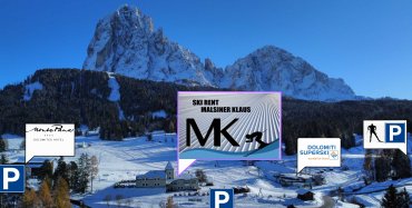 Noleggio sci MK Rent Monte Pana a Santa Cristina Valgardena / St. Christina in Gröden