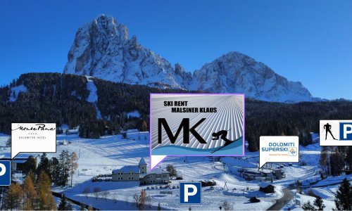 Noleggio sci, ski rental, Skiverleih MK Rent Monte Pana @ Grödnertal / Val Gardena