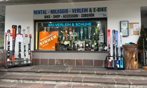 Noleggio sci, ski rental, Skiverleih MK Rent Soriva @ Grödnertal / Val Gardena